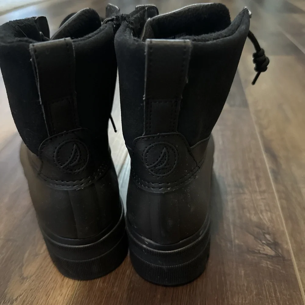 Sperry Syren Ascend Women’s Duck‎ Boot Black Size 8 STS88779 Waterproof